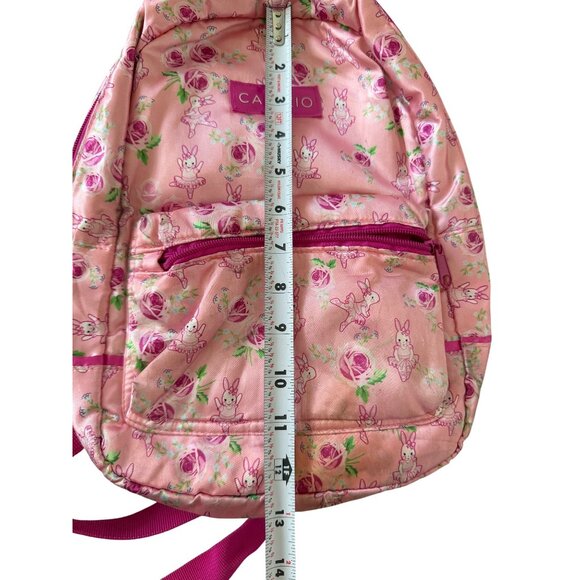 CAPEZIO Girls Ballerina Bunny Pink Backpack - Picture 5 of 8